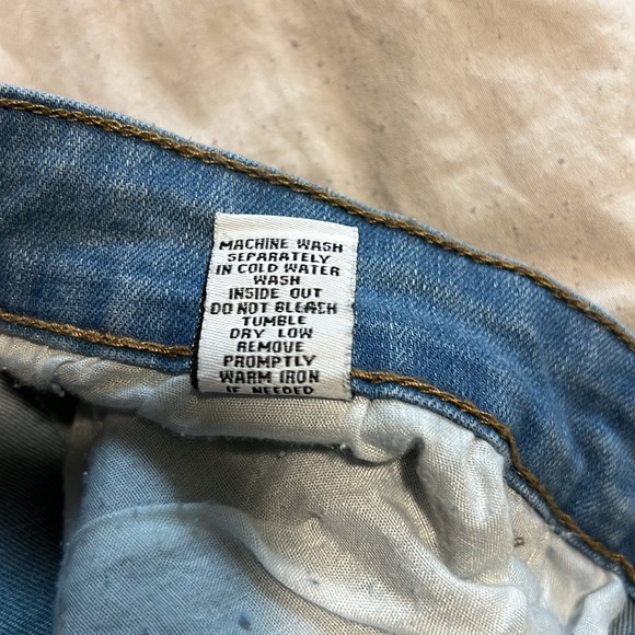 Rue 21 Light Blue Distressed Women's Jeans - Picture 8 of 9